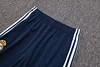 Joyfball 2025/2026 Real Madrid Half-Pull Training Suit Royal Blue Football Shirt 1:1 Thai Quality