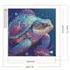 Diamond Painting -DIY Round Partial AB Drill Sea Turtles(45x45cm)