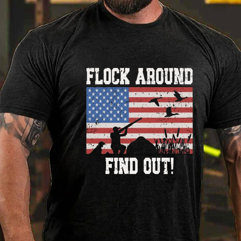 Flock Around Find Out Tshirt