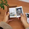 Original Walnut Solid Wood Photo Frame | Instant Camera Mini 3-inch Photo Storage Frame