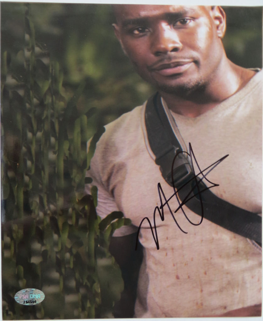 Morris Chestnut Signed Anaconda's Authentic Autographed 8x10 Photo Poster painting (PSA/DNA)