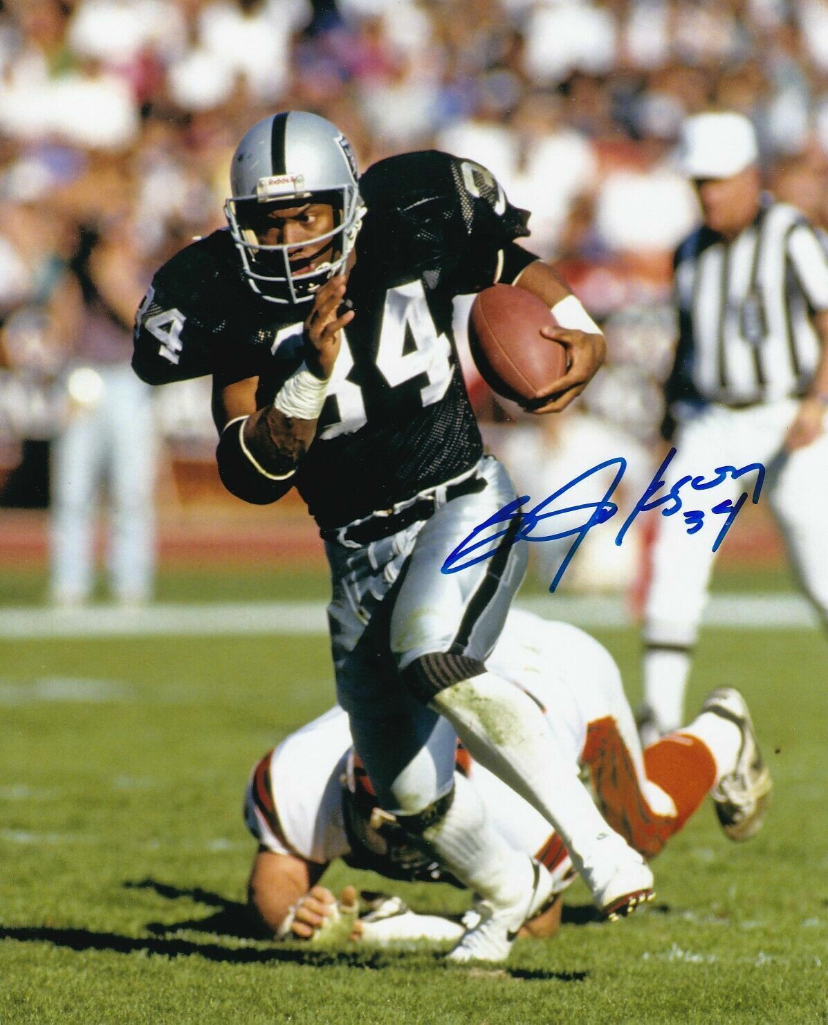 Bo Jackson Autographed Signed 8x10 Photo Poster painting ( Raiders ) REPRINT