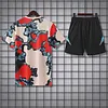 2025/2026 Bayern Munich Pre-Match Training Safflower Shirt+Shorts 1:1 Thai Quality