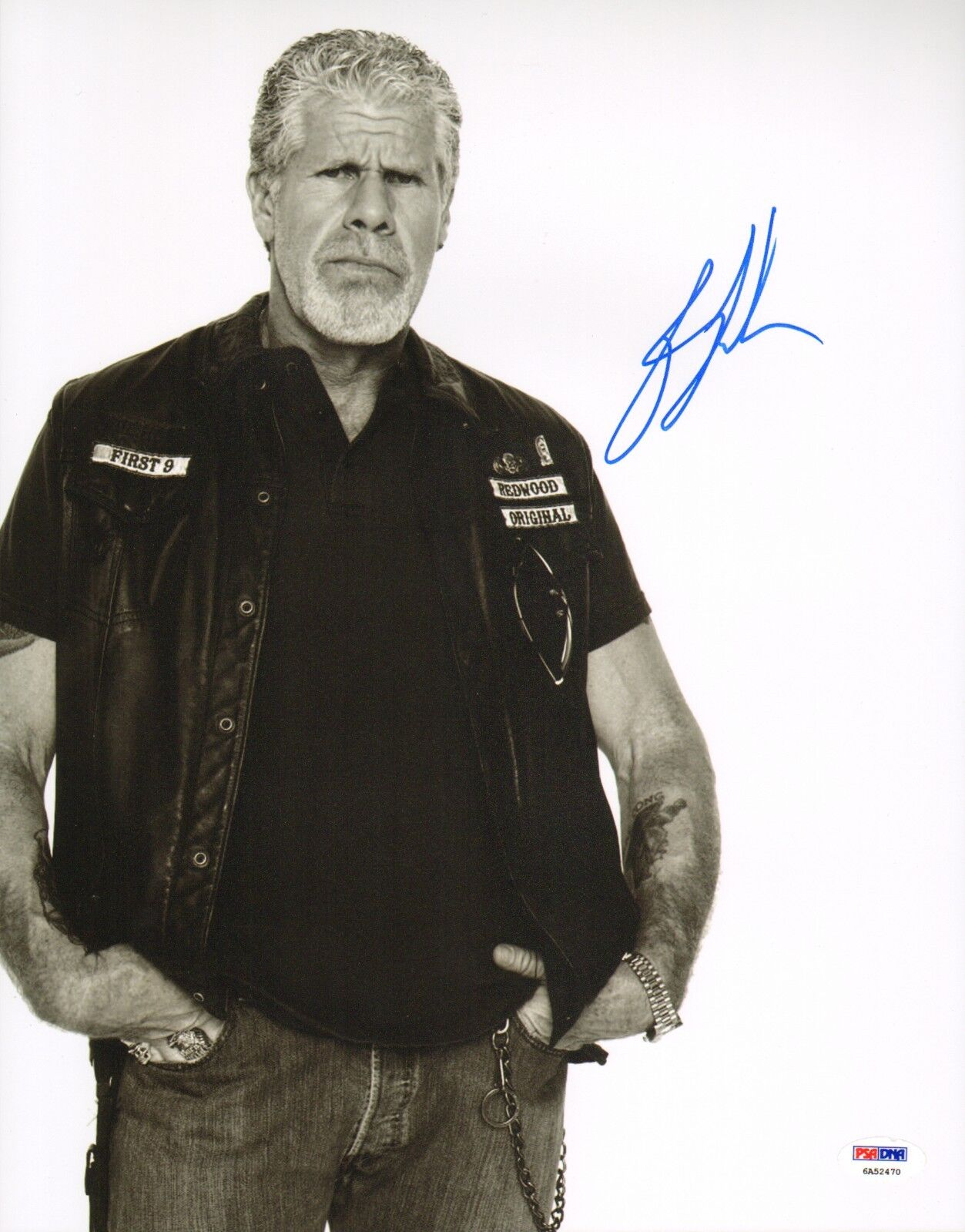 Ron Perlman Signed 11x14 Photo Poster painting PSA/DNA COA Picture Autograph Sons of Anarchy 4