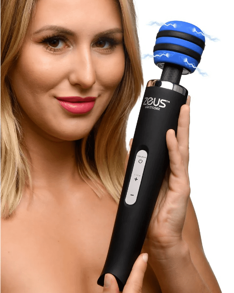 Pornhint Blue Arc Electro Stimulation Wand Vibrator