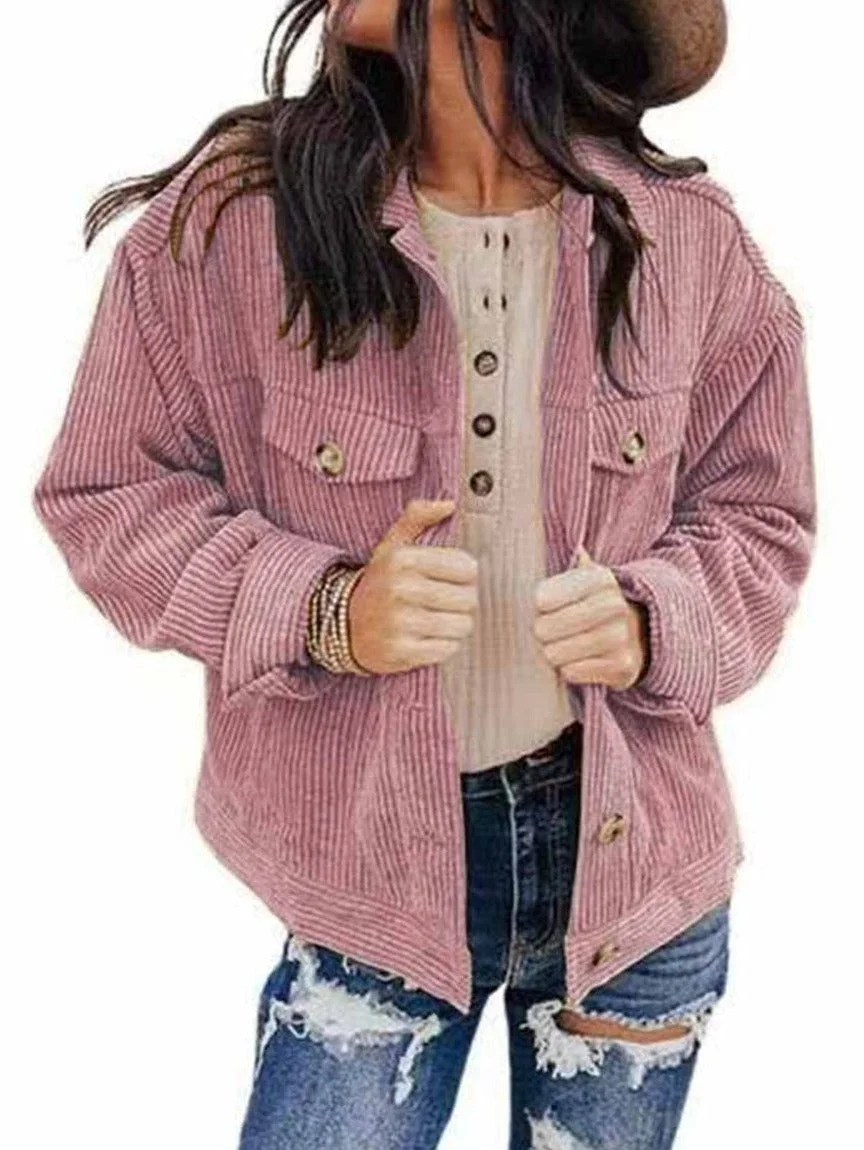 Fall/Winter Solid Color Loose Jacket | EGEMISS