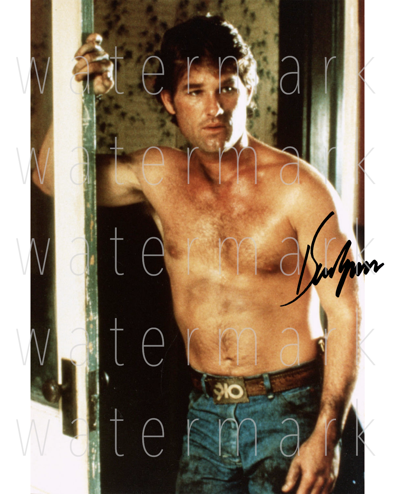 Kurt Russell signed 8X10 inch print Photo Poster painting poster picture autograph RP