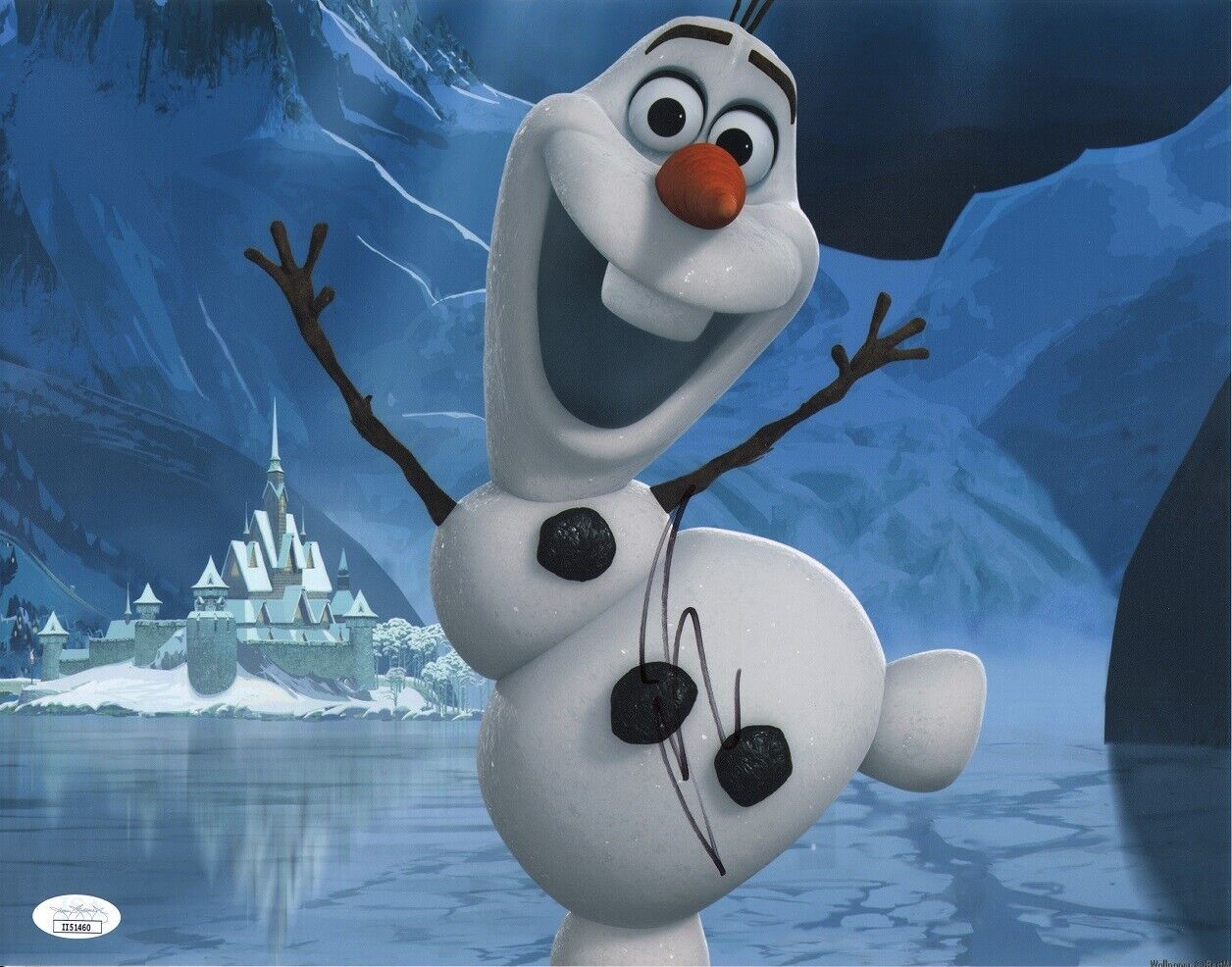 ~~ JOSH GAD Authentic Hand-Signed OLAF ~ FROZEN