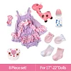 Adoption Reborn Baby Essentials-8pcs Gift Set C For 17''-22'' Baby - RBBI-Myrebornbabydoll&reg; Myrebornbabydoll&reg;
