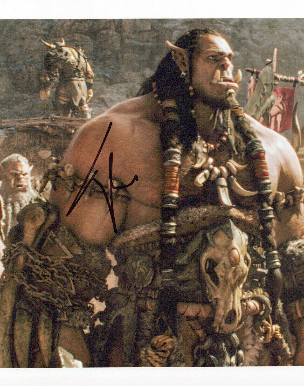 Toby Kebbell Warcraft autographed Photo Poster painting signed 8X10 #2 Durotan