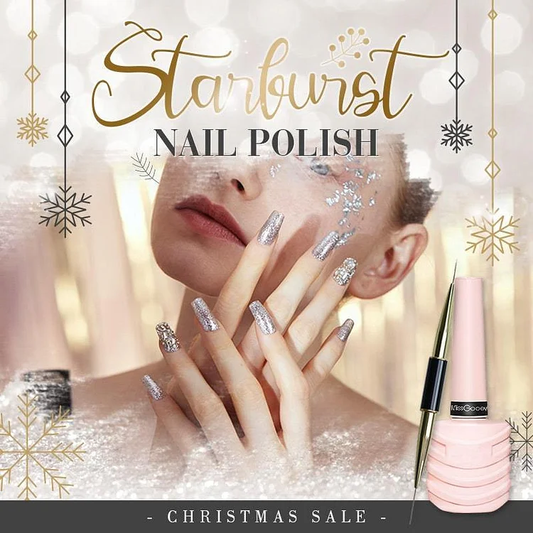 ✨Christmas Sale-40%Discount✨ Starburst Crystal Diamond Nail Polish