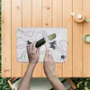 Outdoor Lightweight Folding Tableware Reusable Tableware Combination for Camping