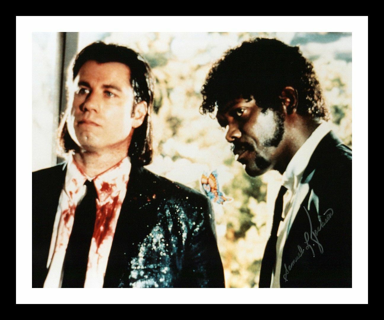 Samuel L. Jackson - Pulp Fiction Autographed Signed & Framed Photo Poster painting