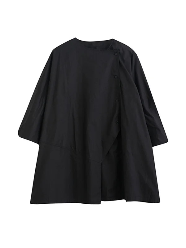 Casual Buttoned Cardigan Top&Elasticity Skirt 2 Pieces Set