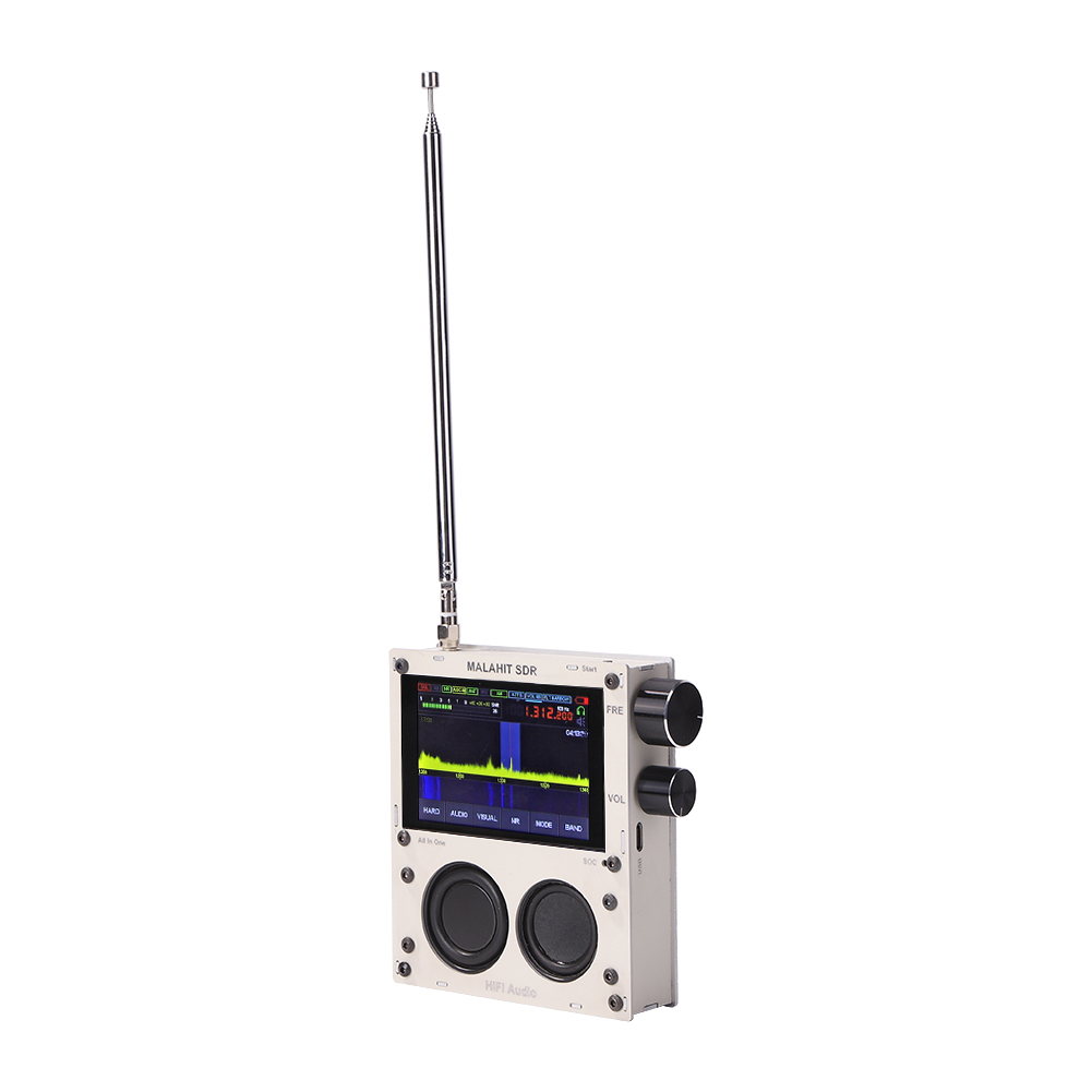 

50KHz-2GHz Malahit DSP SDR Receiver Touching Screen with Loudspeaker Radio, 501 Original