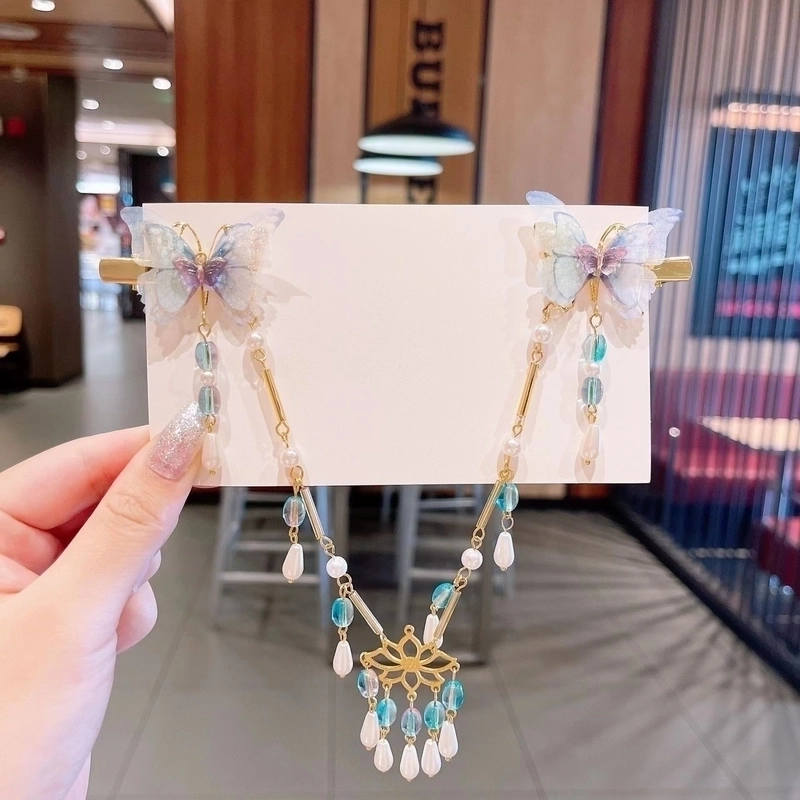 Ancient Style Tassel Hairpin Headdress Full Set Of Girls Hairpin Hair Accessories