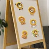 6Pcs Sunflower Animals Diamond Painting Fridge Magnet Diamond Art Magnets Decals Kit