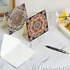 6PCS Diamond Painting Mandala Greeting Cards Postcards with Envelopes