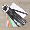 12 In 1 360 Degree Rotary Paper Cutter Hand-Cutting Paper Trimmer Cutting Tool