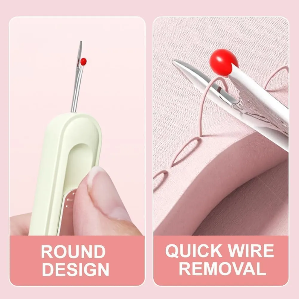 ❤️Gift ideas for Mother's Day 🤩Automatic Needle Threader. 2 in 1 Threading and Thread Removal Tools