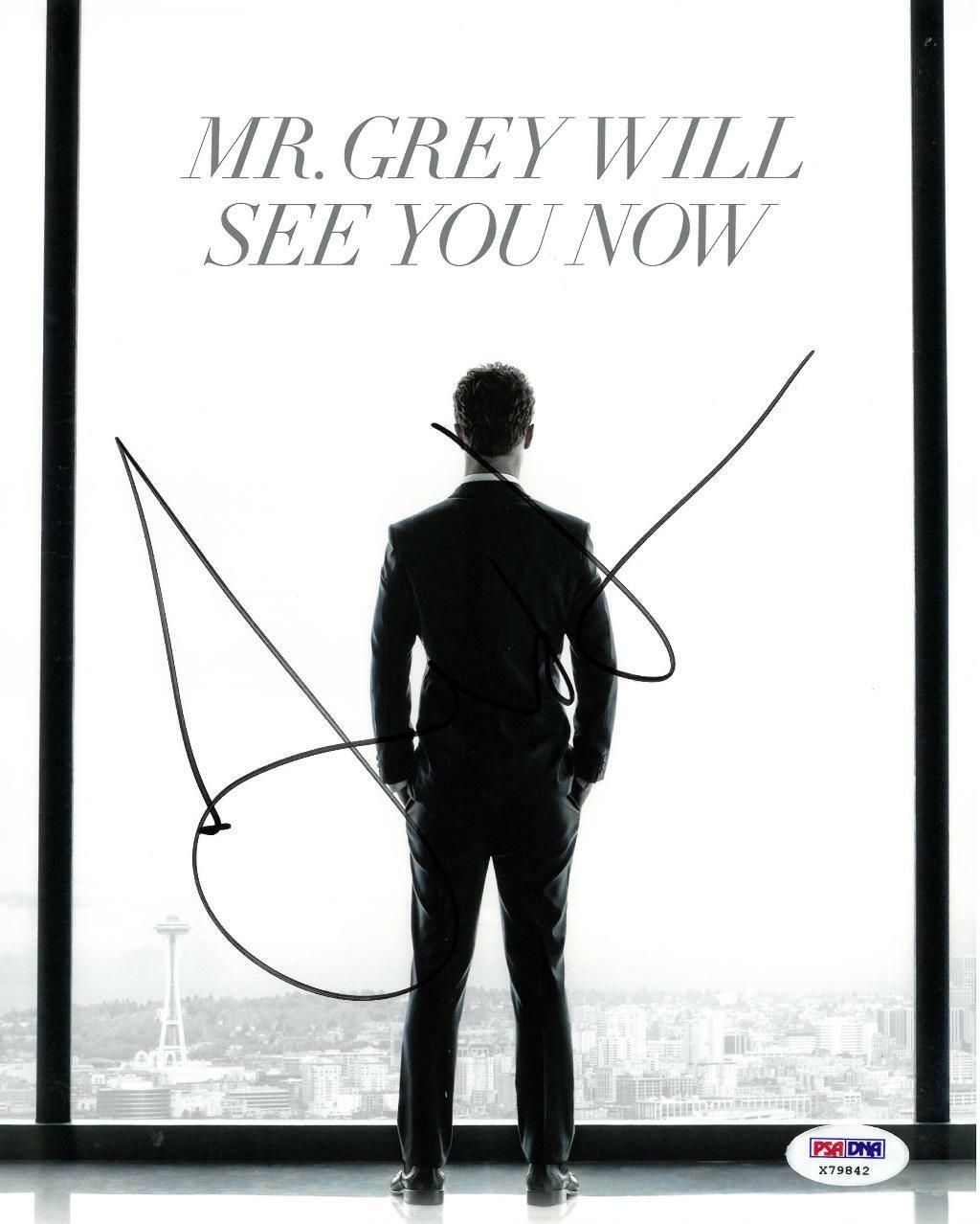 Jamie Dornan Signed Fifty Shades of Grey Autographed 8x10 Photo Poster painting PSA/DNA #X79842