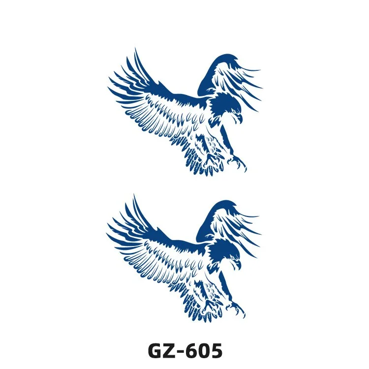 Sdrawing 2022 New Punk Trend Temporary Tattoo Lion Tiger Animal Pattern Juice Tattoo Waterproof Lasting Hot Girl Y2k Fake Tattoo