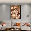 Victorian Bunny Full Stamped Cross Stitch 11CT 3-Strand 40x60cm