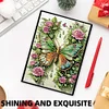 Schmetterling Blume - 5d DIY Basteln Notizbuch