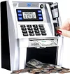Electronic Piggy Bank ATM Password Money Box Cash Coins