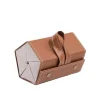Leather Multi-Grid Glasses Box Hand-Folding Sunglasses Box Sun Glasses Box Jewelry Storage Box