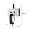 Efficient Wire Pullers with Hex Shank 0.3 Inch Max Wire Fishing Tool Multi-Purpose Fish Tape Cable Pulling Tool for Electrical Installation/Threading Machine