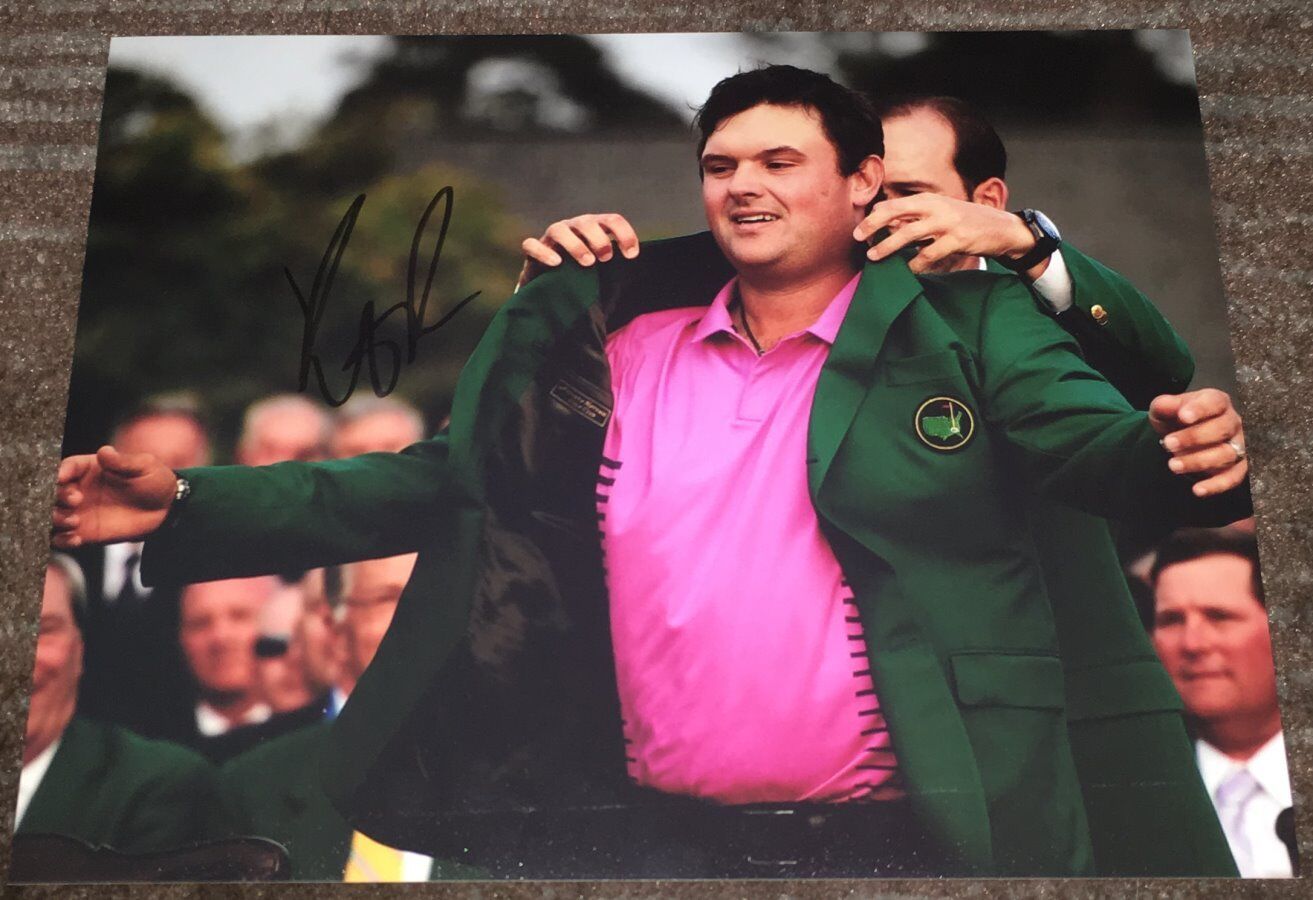 PATRICK REED SIGNED AUTOGRAPH THE MASTERS CHAMPION 8x10 Photo Poster painting w/PROOF