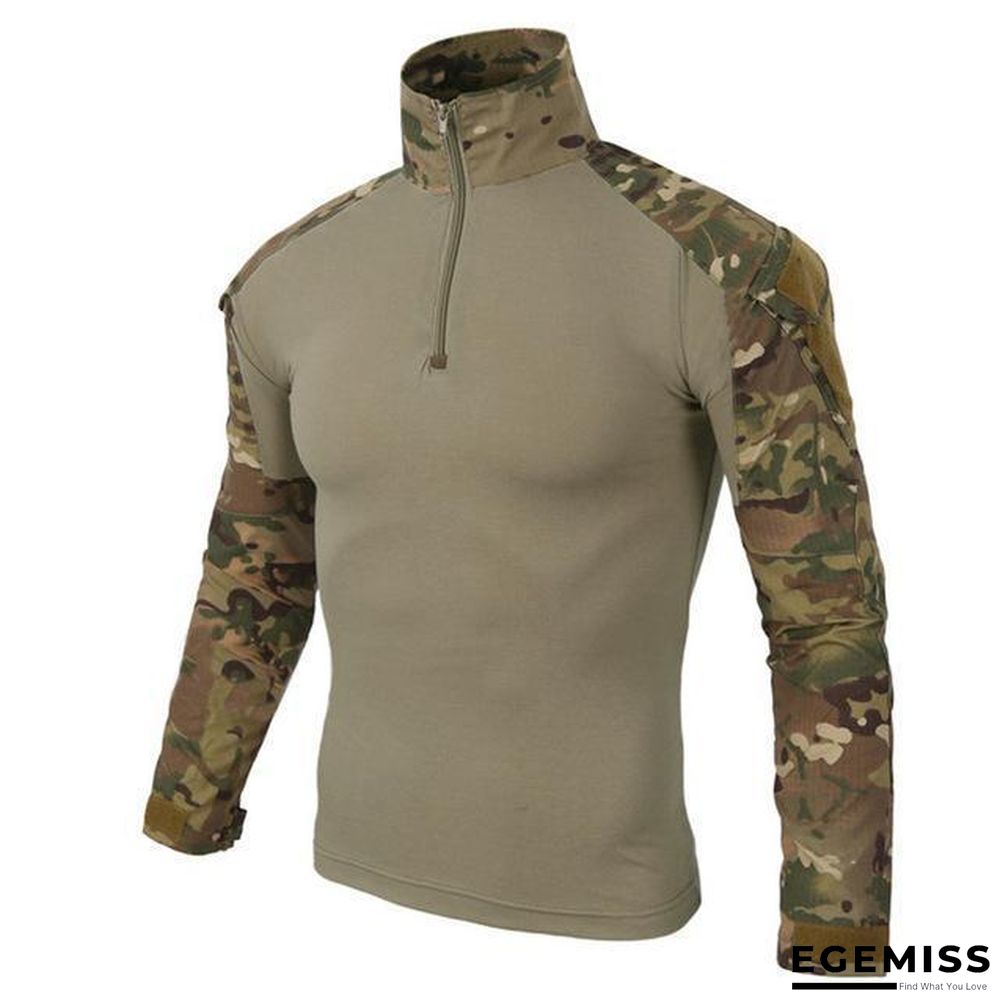 Camouflage colors Army Combat Uniform military shirt cargo multicam Airsoft paintball tactical cloth with elbow pads | EGEMISS