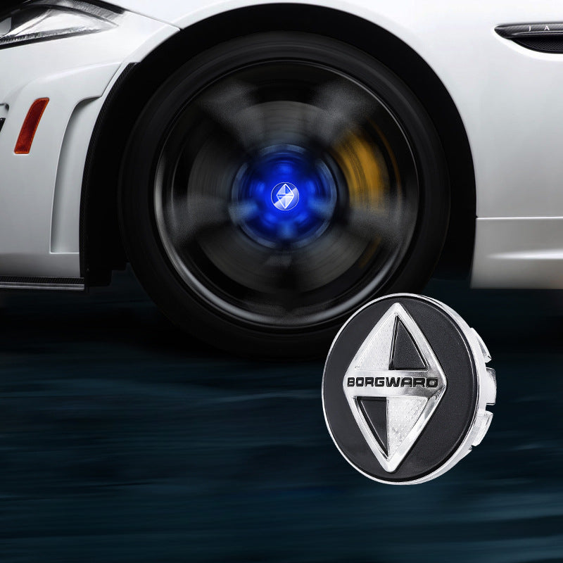 Borgward-Compatible Magnetic Suspension Hub Caps & LED Suspension Luminous Wheel Hub Lights