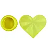 Bo&icirc;tier de rangement en cire en forme de c&oelig;ur pour peinture en diamant, bo&icirc;tier portable pour cire pour diamants pour adultes, accessoires et outils pour bricolage