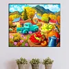 Diamond Painting -DIY Round Drill Outdoor Autumn Scene(50x60cm)