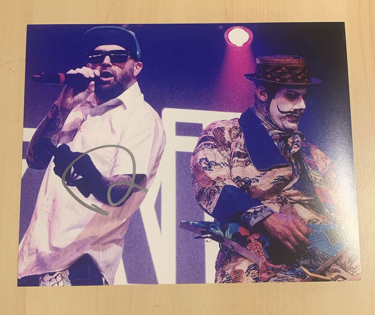 FRED DURST SIGNED 8x10 Photo Poster painting AUTOGRAPHED LIMP BIZKIT LEAD SINGER RAPPER COA