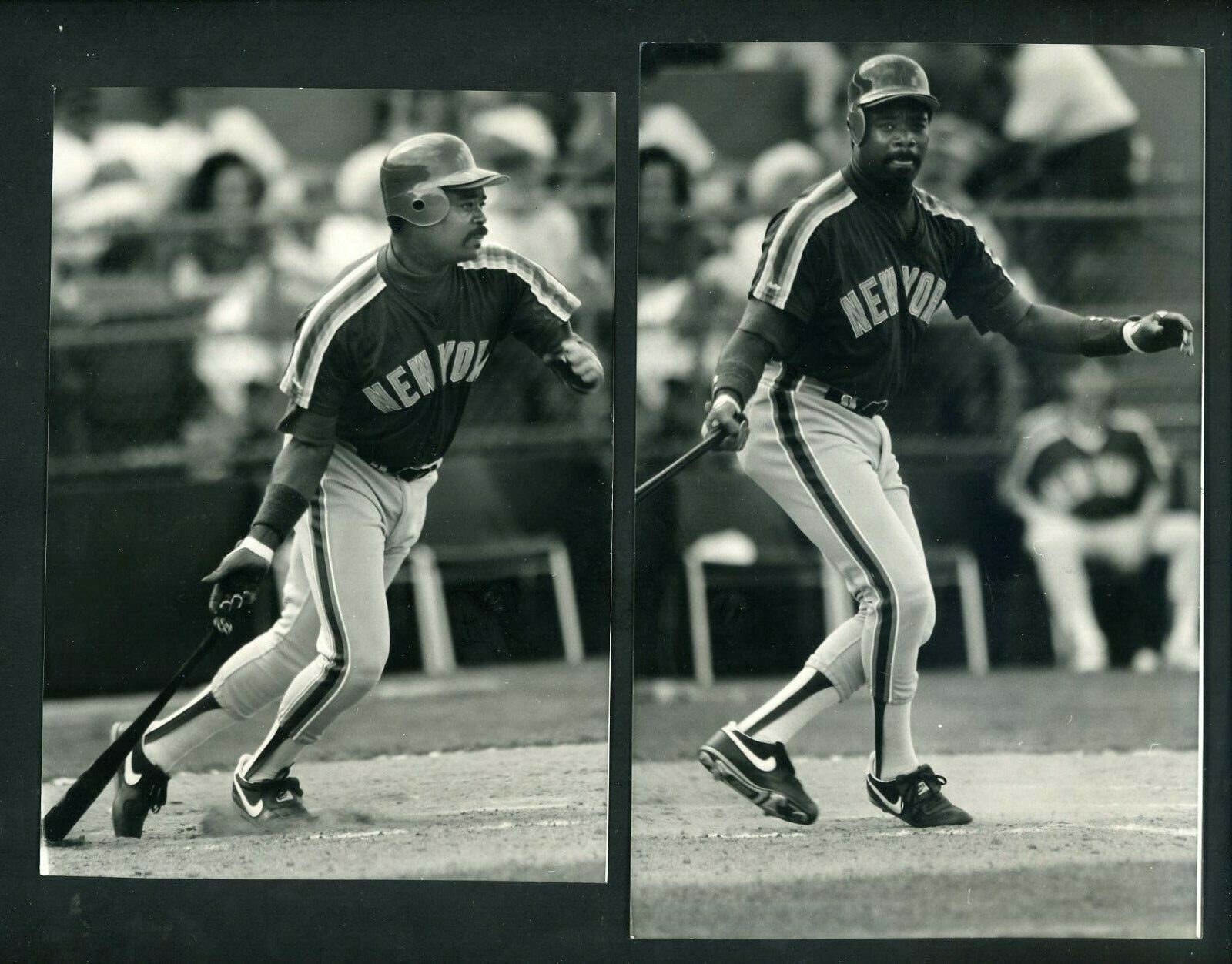 Eddie Murray LOT of THREE Press Original B&W Photo Poster paintings New York Mets