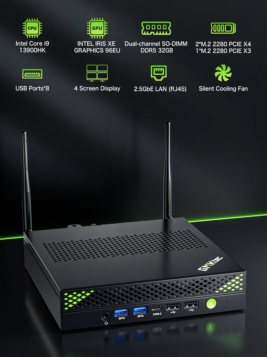 Intel 13th Core i9-13900HK Mini PC--NucBox K10 Intel 13th Core i9-13900HK Mini PC--NucBox K10