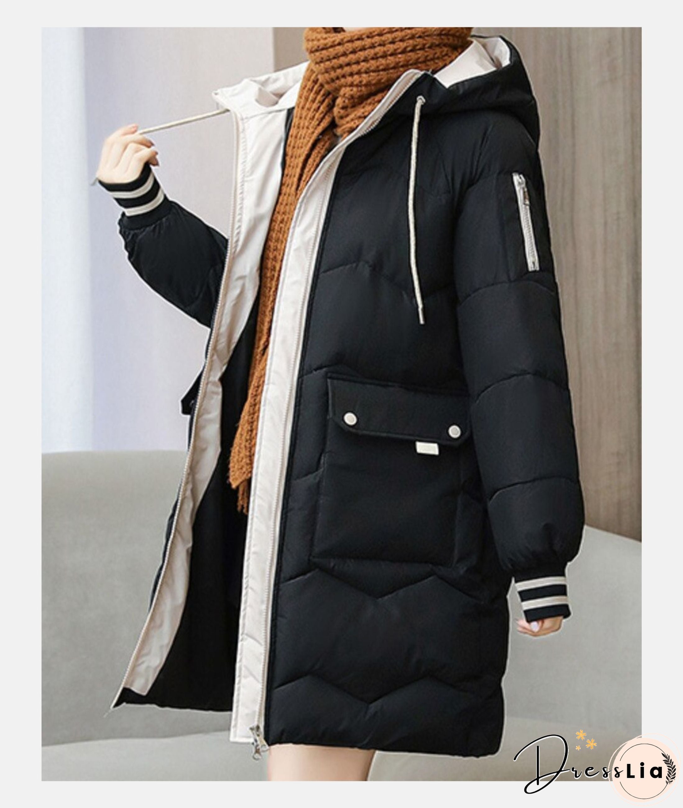 Simple and Stylish winter garment