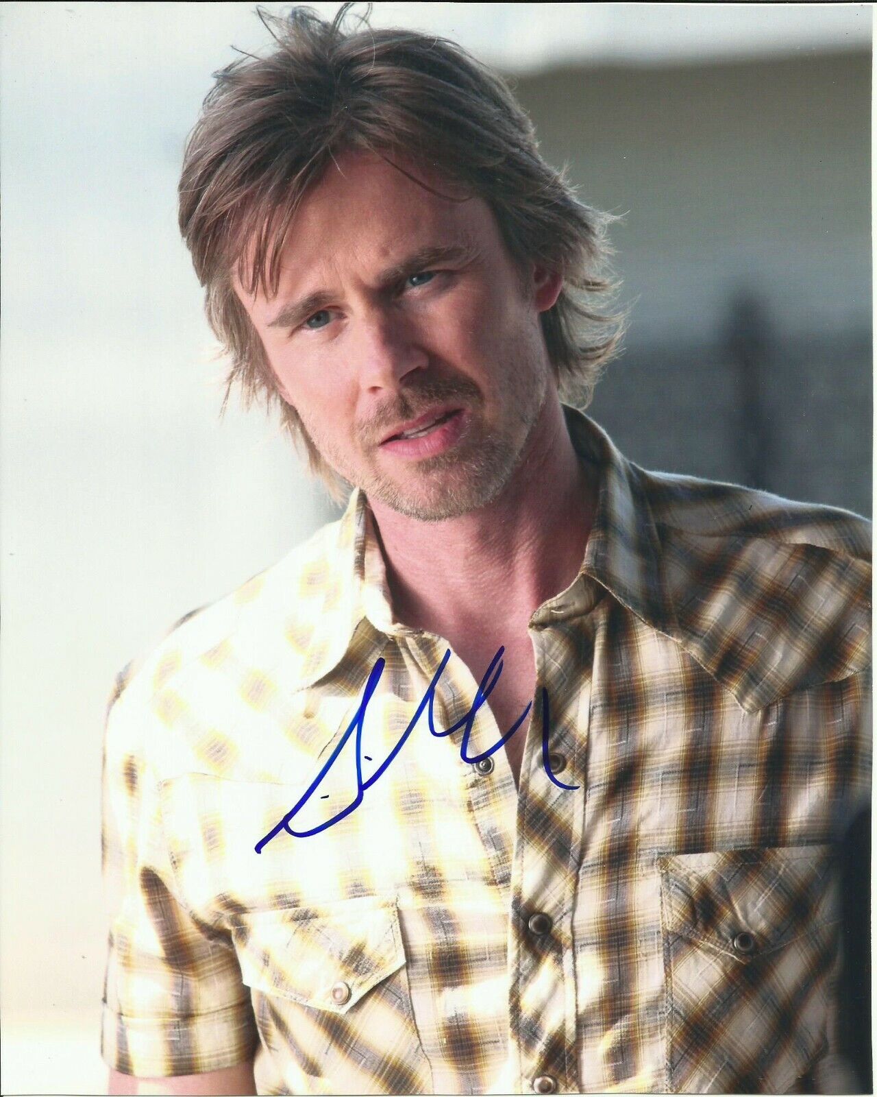 SAM TRAMMELL SIGNED Photo Poster painting UACC REG 242 (1)