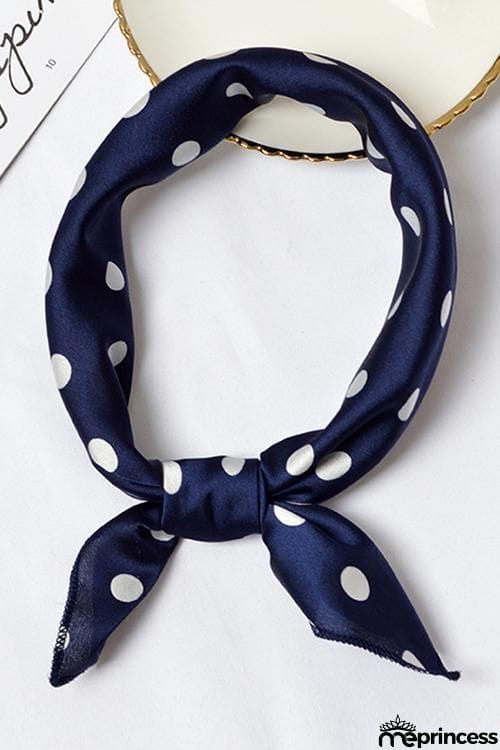 Dot Print Scarf