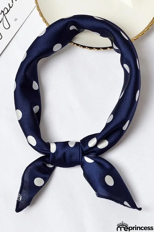 Dot Print Scarf