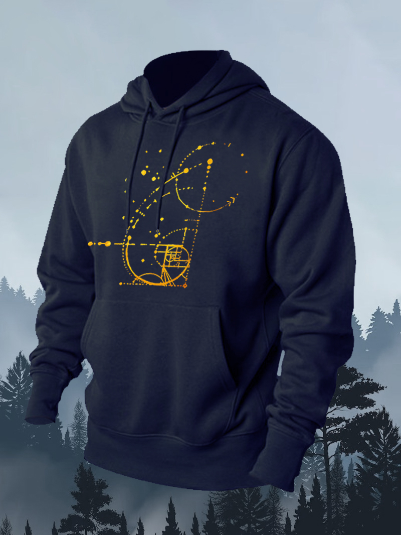 Men's Gold Edition Fibonacci Slub Hoodie