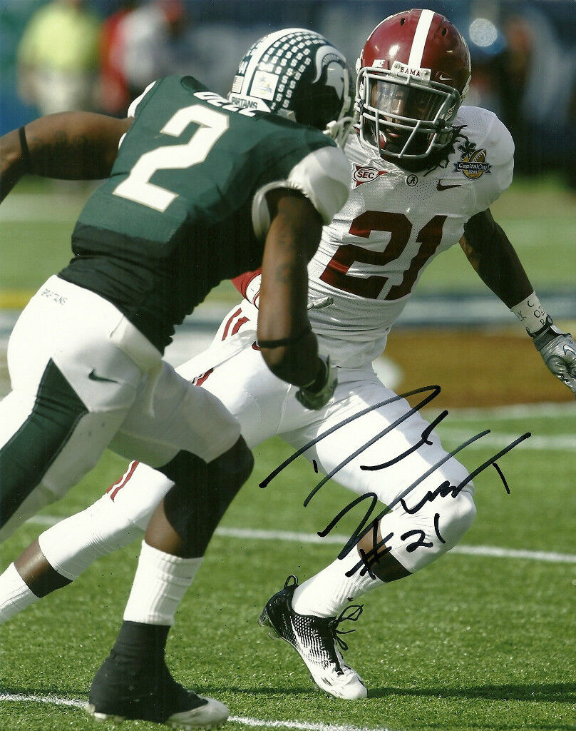 DRE KIRKPATRICK SIGNED ALABAMA CRIMSON TIDE 8X10 Photo Poster painting W/COA