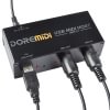 DOREMiDi High-Speed USB MIDI Host Box UMH-21 and USB HUB 2.0 Hi-Speed 4 USB Ports Hub