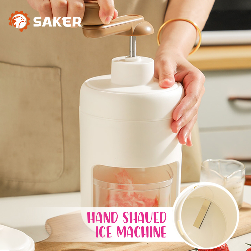 SAKER® Portable Ice Shaver and Snow Cone Machine