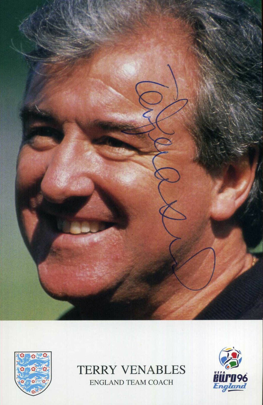 TERRY VENABLES Signed Photo Poster paintinggraph - ENGLAND Football Manager - Preprint