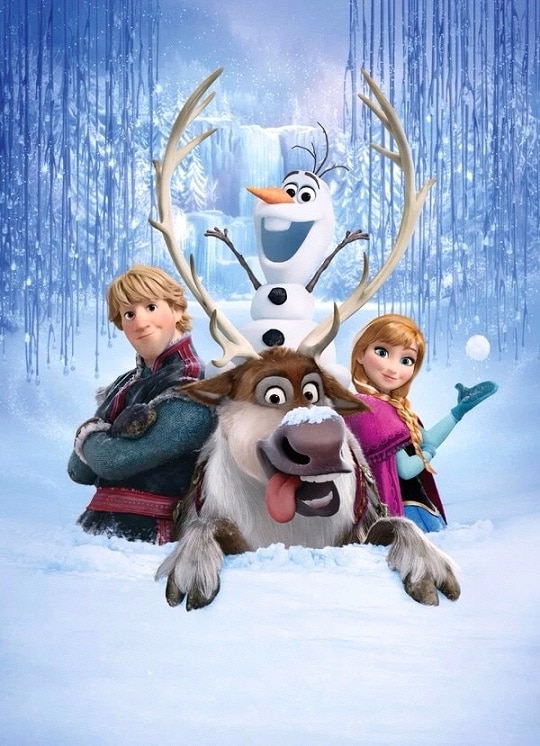 

Frozen Characters – Paint By Numbers - 40*50CM, 501 Original