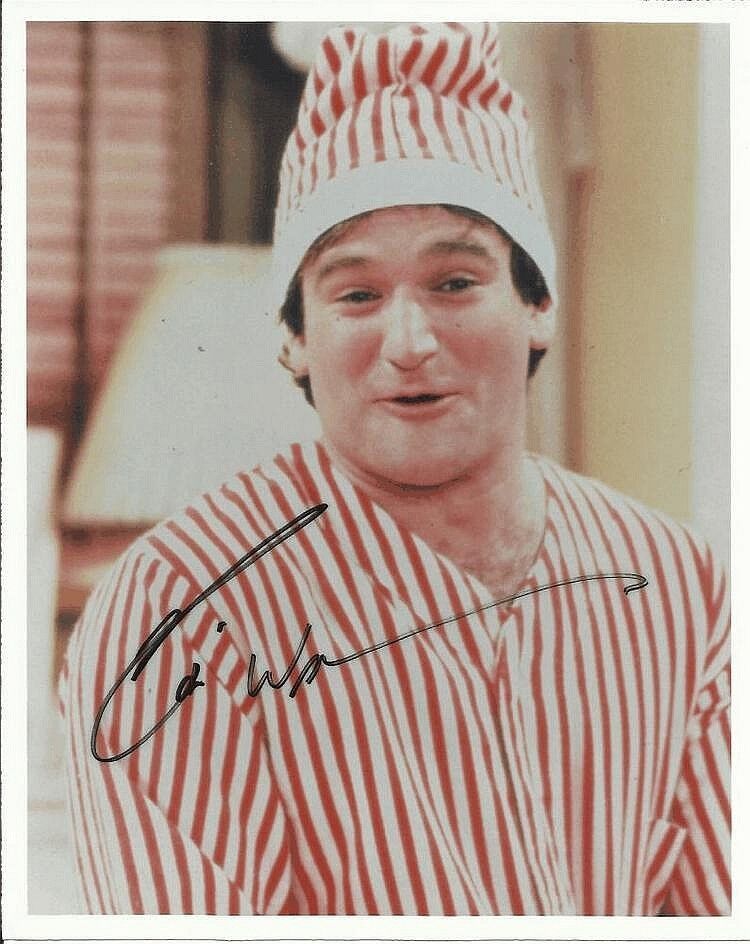 ROBIN WILLIAMS Signed Photo Poster paintinggraph - Film Star Actor / Comedian - preprint